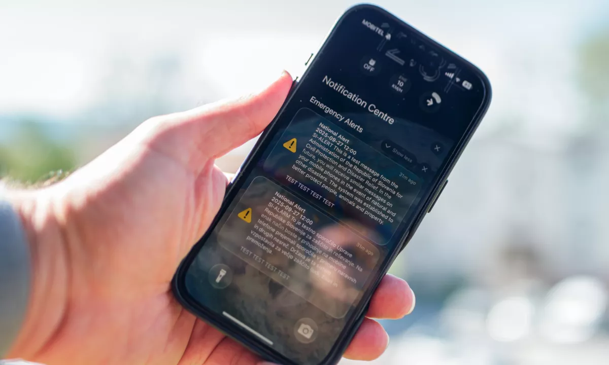 Sistem SI-Alarm bodo v prihodnjih tednih testirali na regionalni ravni