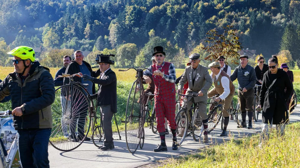 V Dobrni odprli nove kilometre kolesarskih površin
