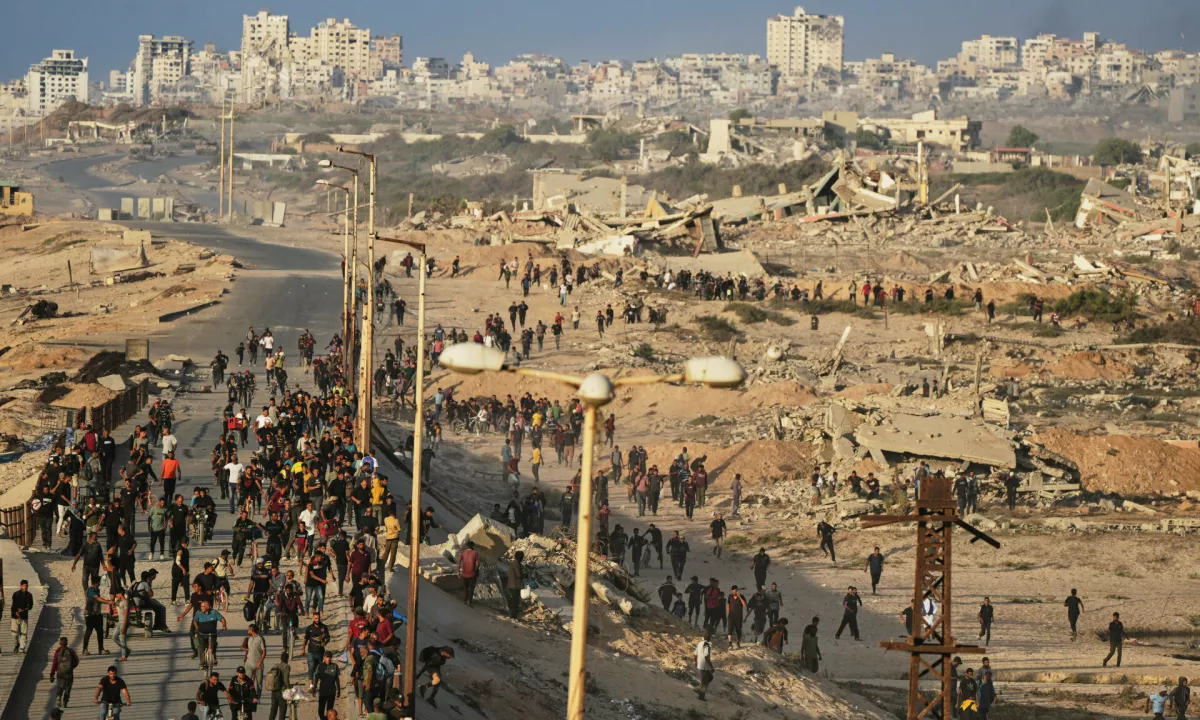 Trump: Nihče ne bo prisiljen zapustiti Gaze