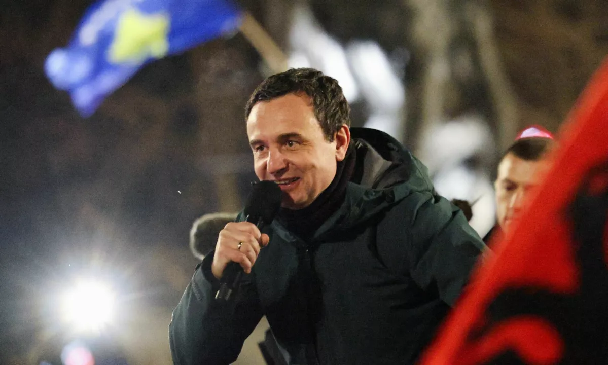 Mandat za sestavo nove vlade na Kosovu Albinu Kurtiju