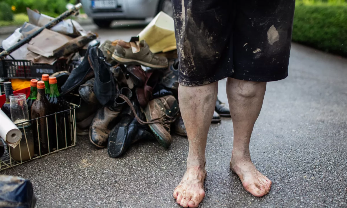 Uničujoče poplave: Izdali račun za dela, ki jih niso opravili