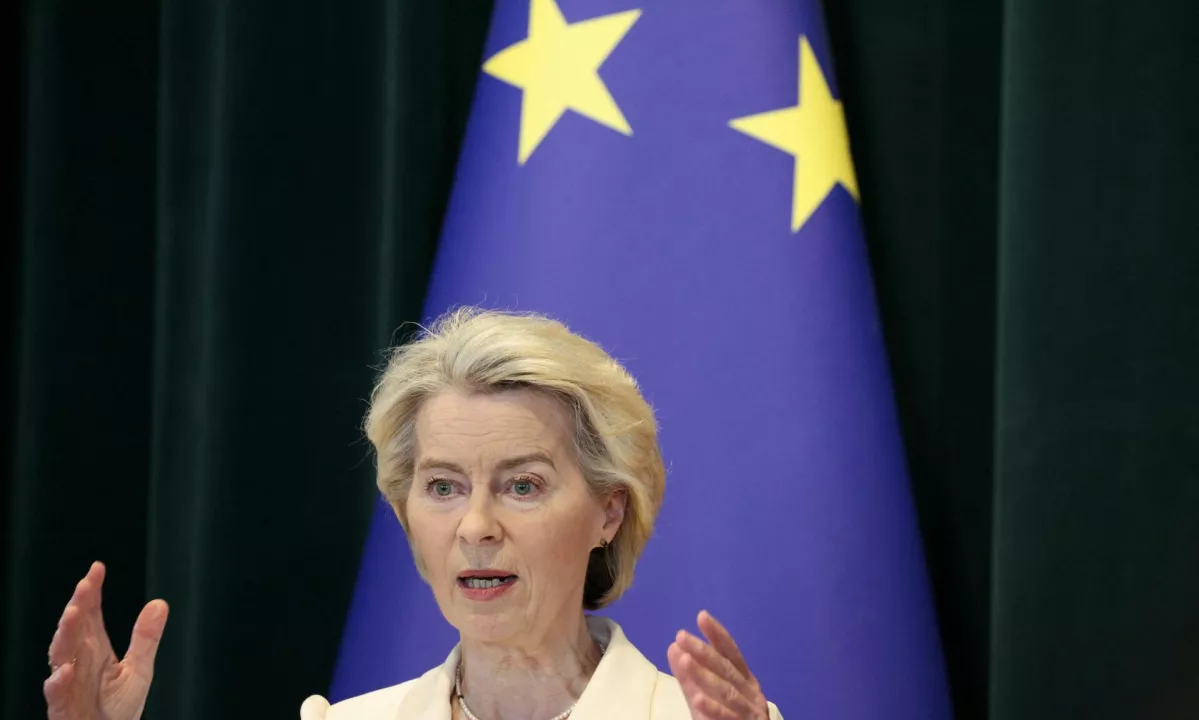 Von der Leyen v Sarajevu pozvala BiH k imenovanju glavnega pogajalca za vstop v EU