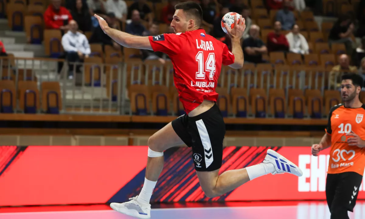 Ljubljanski rokometaši zmagali na uvodni tekmi evropske lige