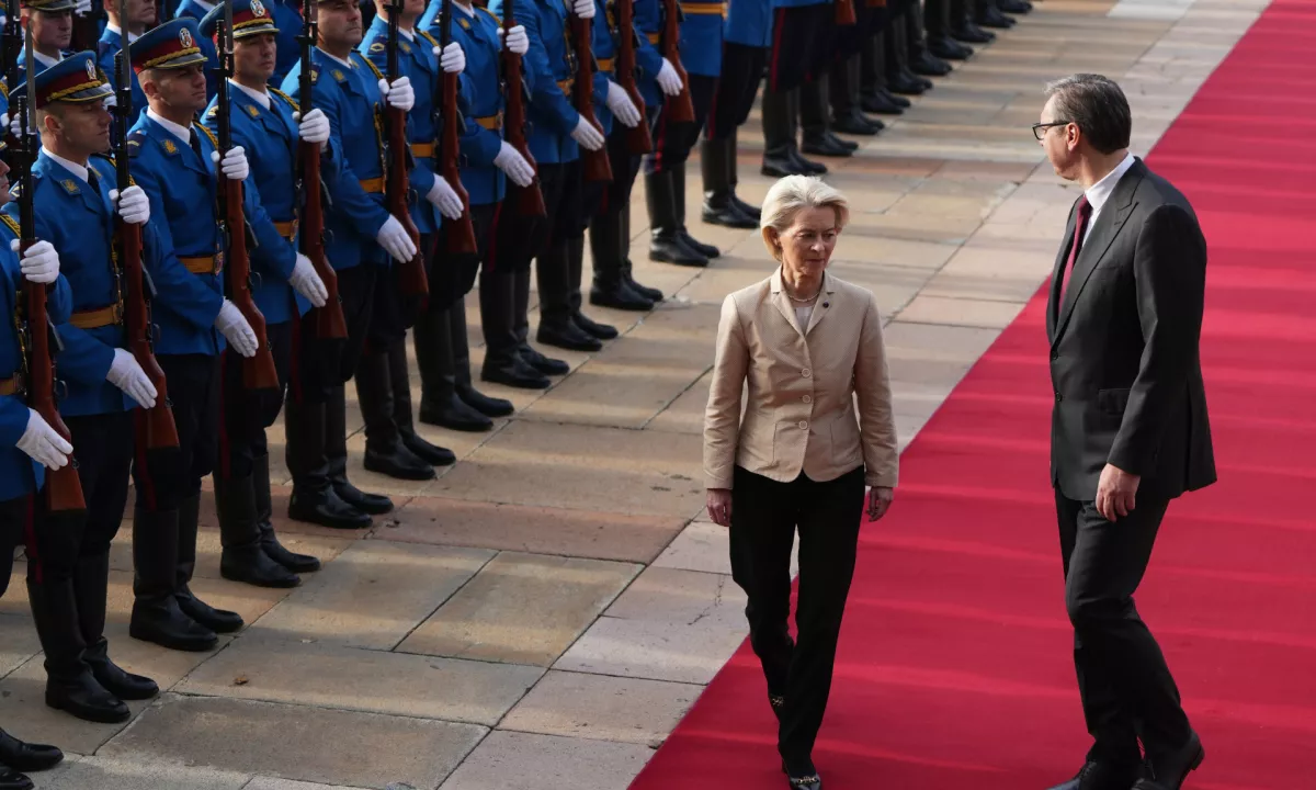 Šefica Evropske komisije okrcala Aleksandra Vučića