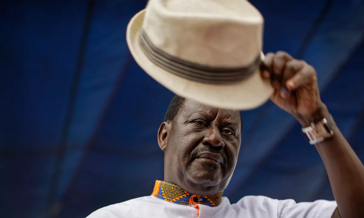 Vodja kenijske opozicije Raila Odinga umrl v Indiji