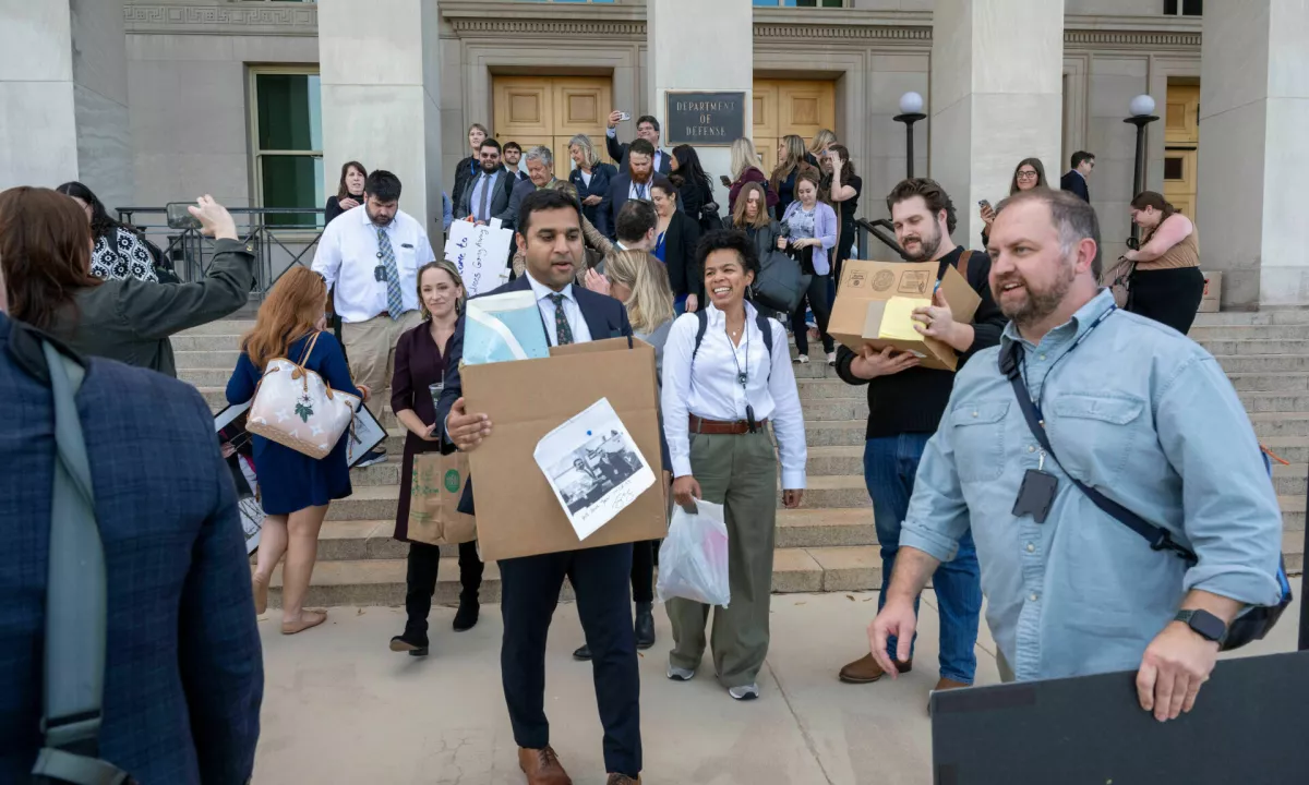 Ameriški novinarji protestno zapustili Pentagon