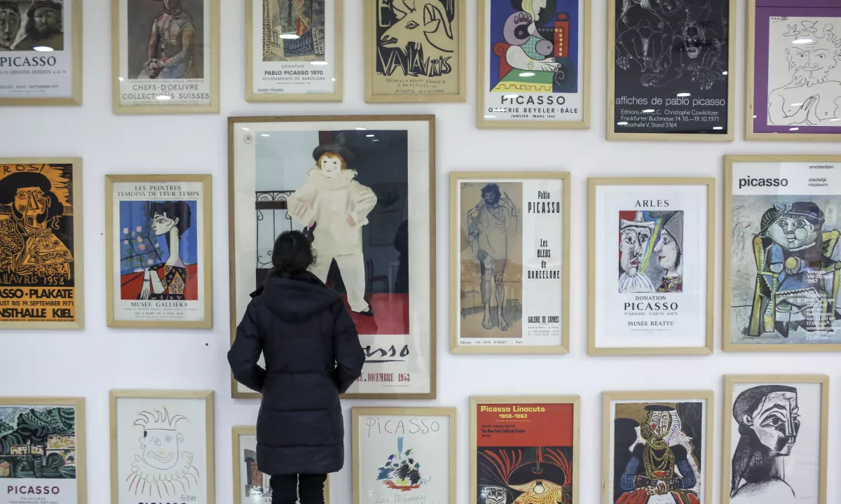 Izginila Picassova slika med prevozom na razstavo v Španiji