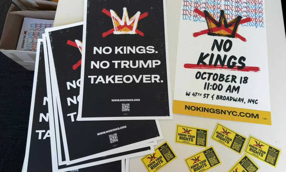 Na shodih proti Trumpu pričakujejo milijone protestnikov