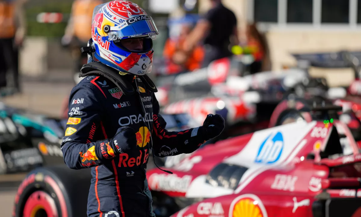 Verstappen dominiral na Veliki nagradi ZDA