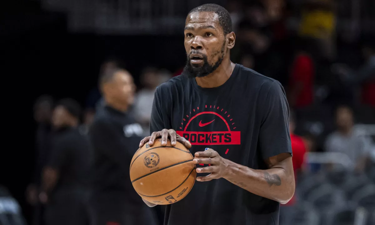 Kevin Durant podaljšal pogodbo s Houston Rockets za 90 milijonov dolarjev