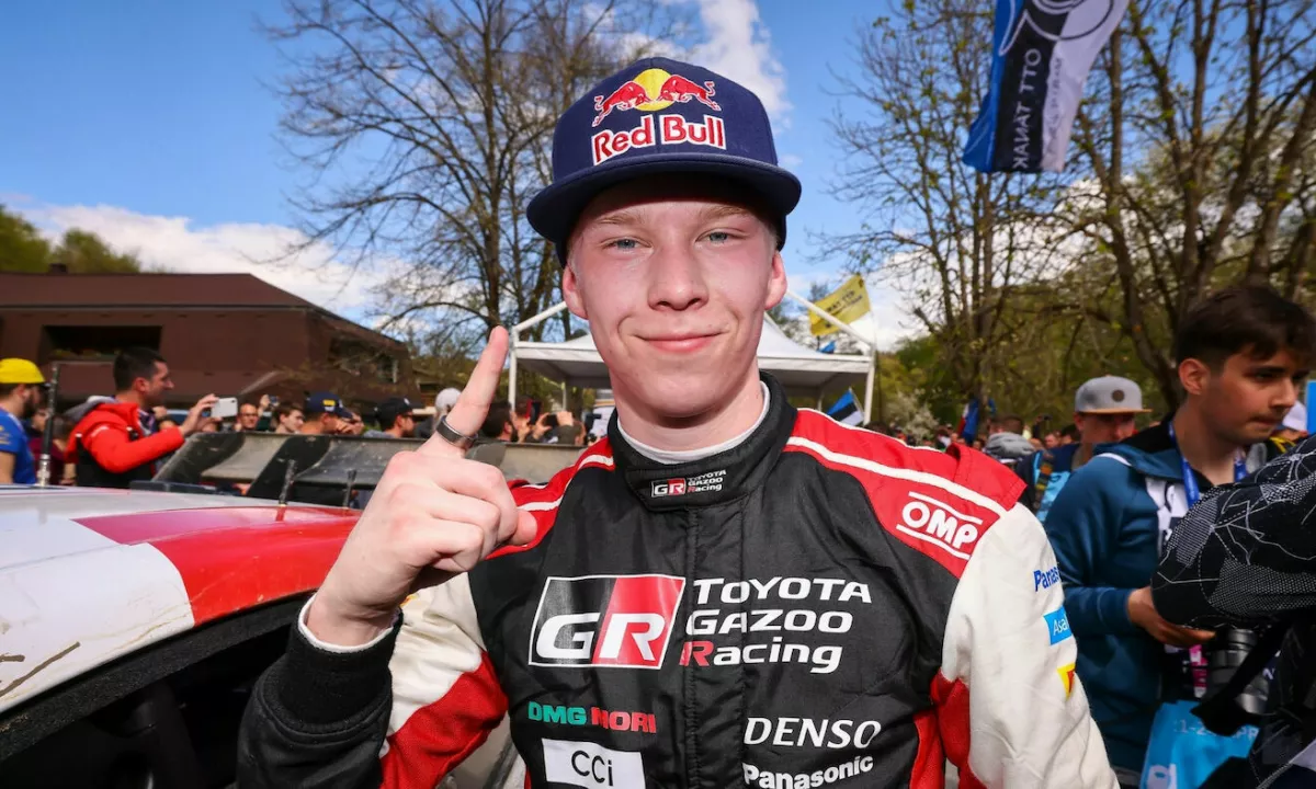 Kalle Rovanperä zmagal na srednjeevropskem reliju