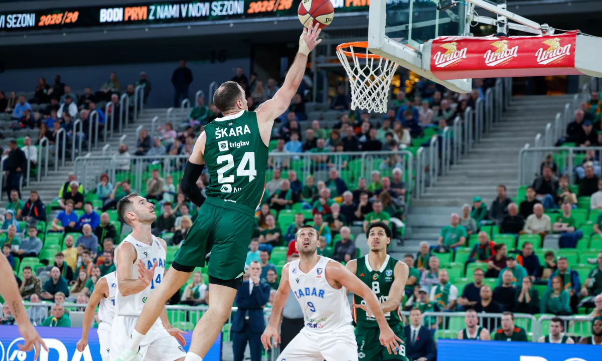 Cedevita Olimpija zmlela novo žrtev