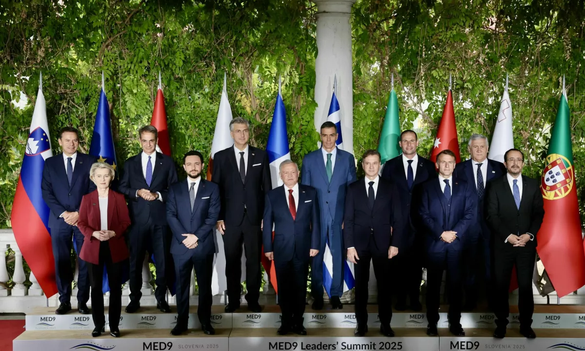 V Portorožu vrh sredozemskih držav o konkurenčnosti in Bližnjem vzhodu