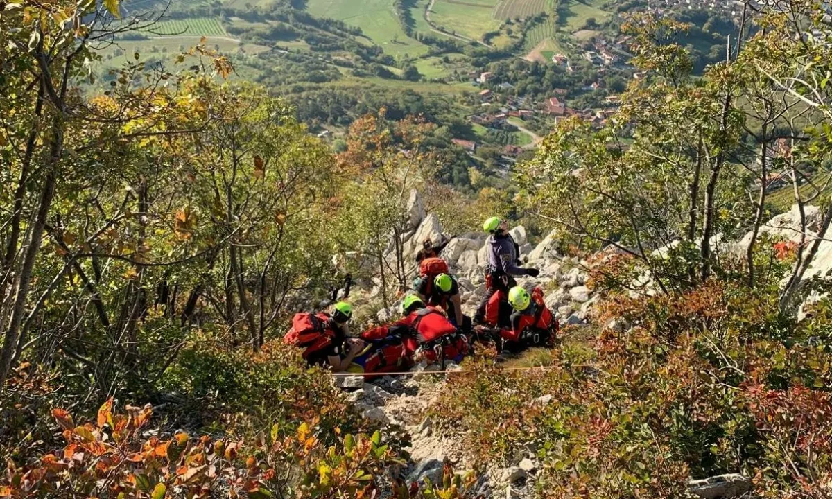 Pohodnik se je huje poškodoval na Gradiški Turi