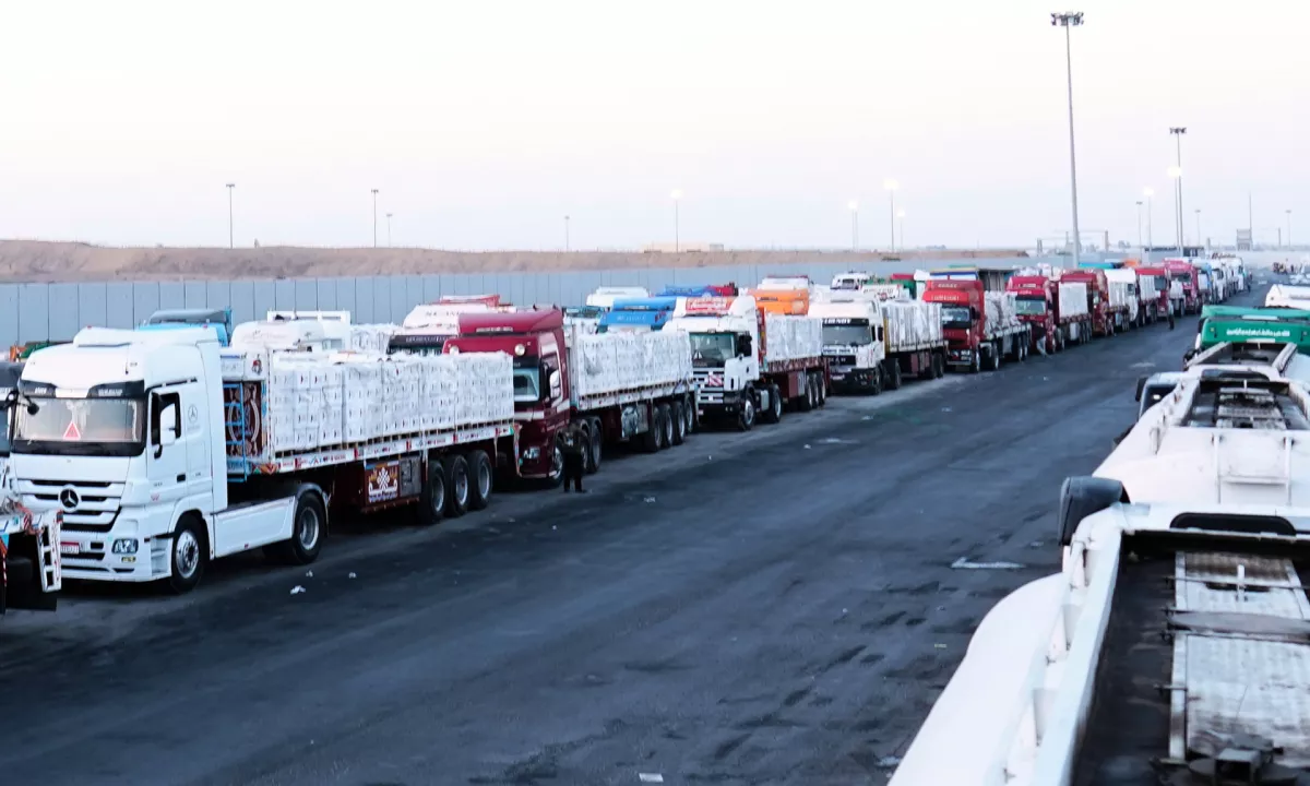 Izrael znova dovolil dostavo pomoči v Gazo