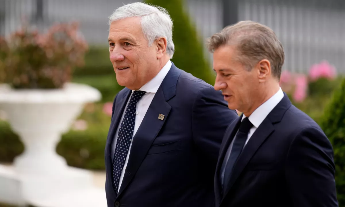 Tajani: Odprava ukrepov na meji med Slovenijo in Italijo odvisna od zunanjih dejavnikov