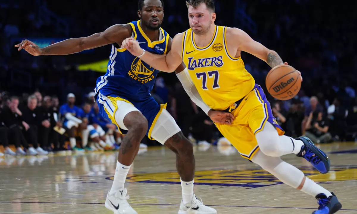 Odlični Dončić premalo za uvodno zmago Los Angeles Lakers
