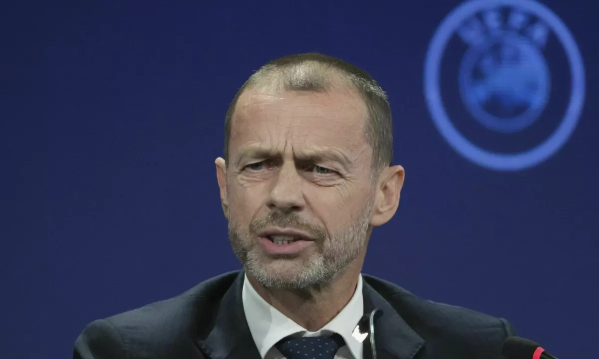 Predsednik Uefe Aleksander Čeferin: Ne verjamem, da bomo to spreminjali