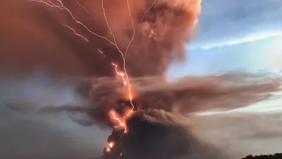 Prizor ene od prejšnjih erupcij, ki je bila prav tako nekaj posebnega. / Foto: Istock