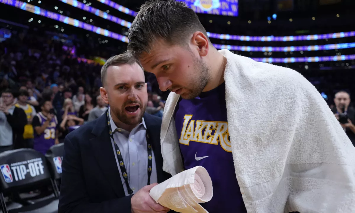 Dončić zaradi poškodbe na prisilni počitek