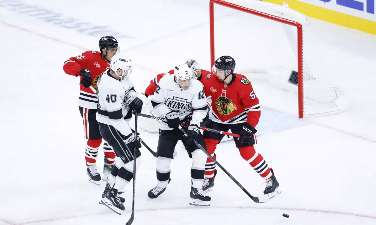 Kralji brez poškodovanega Kopitarja premagali Chicago