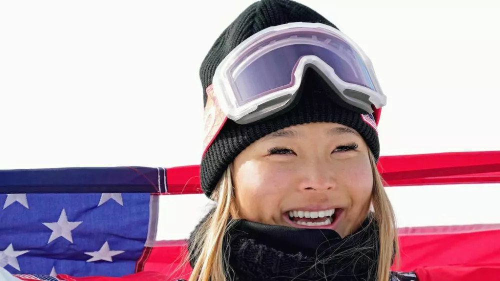 chloe kim, deskarka na snegu