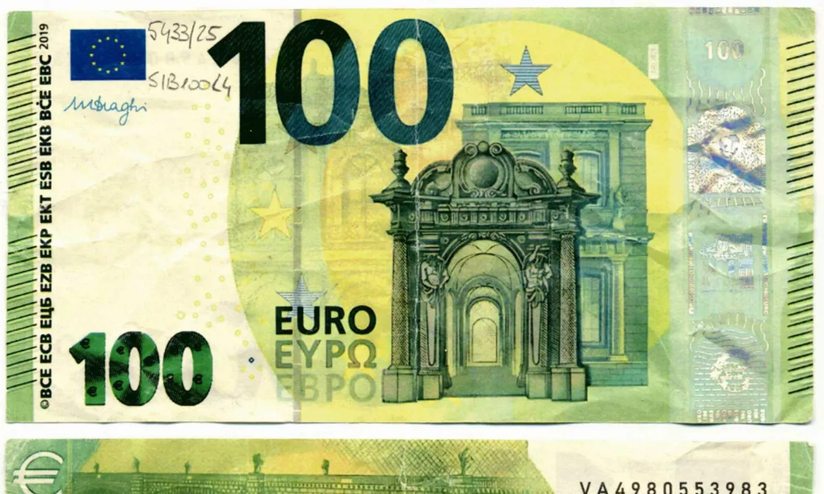 Unovčili 29 ponarejenih bankovcev za 100 evrov, ujeli štiri osumljence