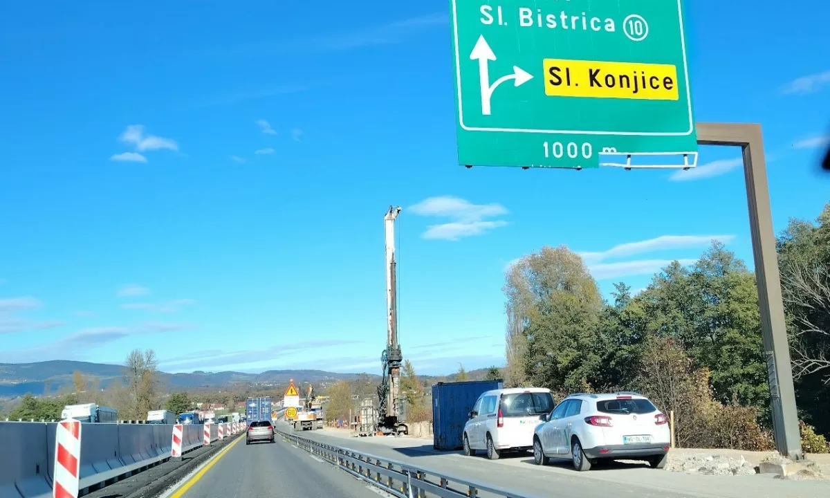 Obnova štajerske avtoceste bo prihodnje leto povzročala zastoje