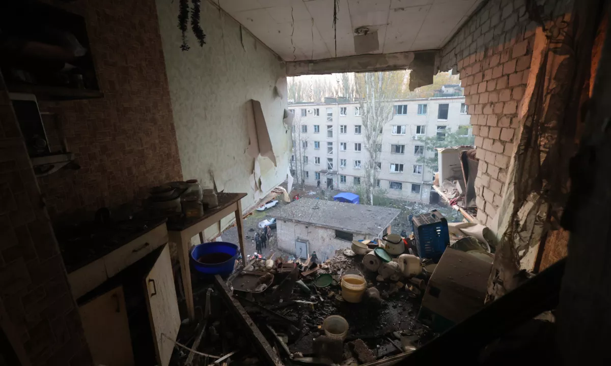 Obsežni ruski napadi pustili velik del Ukrajine brez elektrike