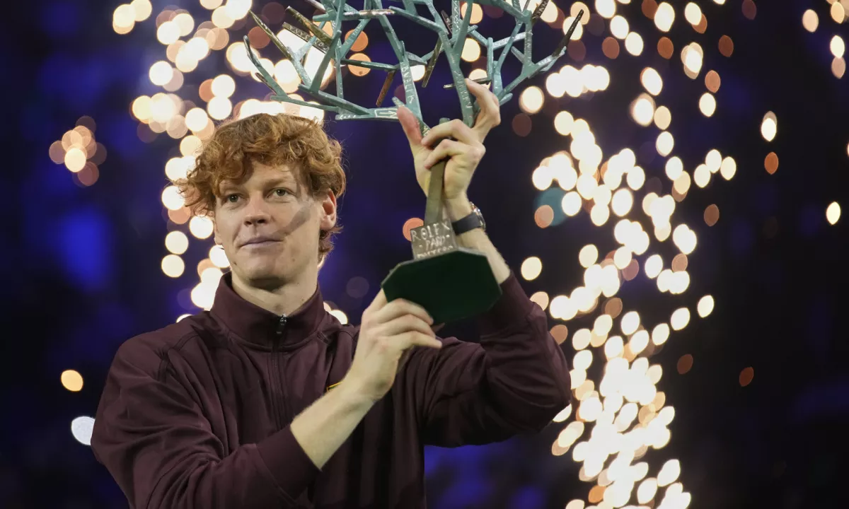 Sinner po zmagi v Parizu sklatil Alcaraza s prvega mesta na lestvici ATP