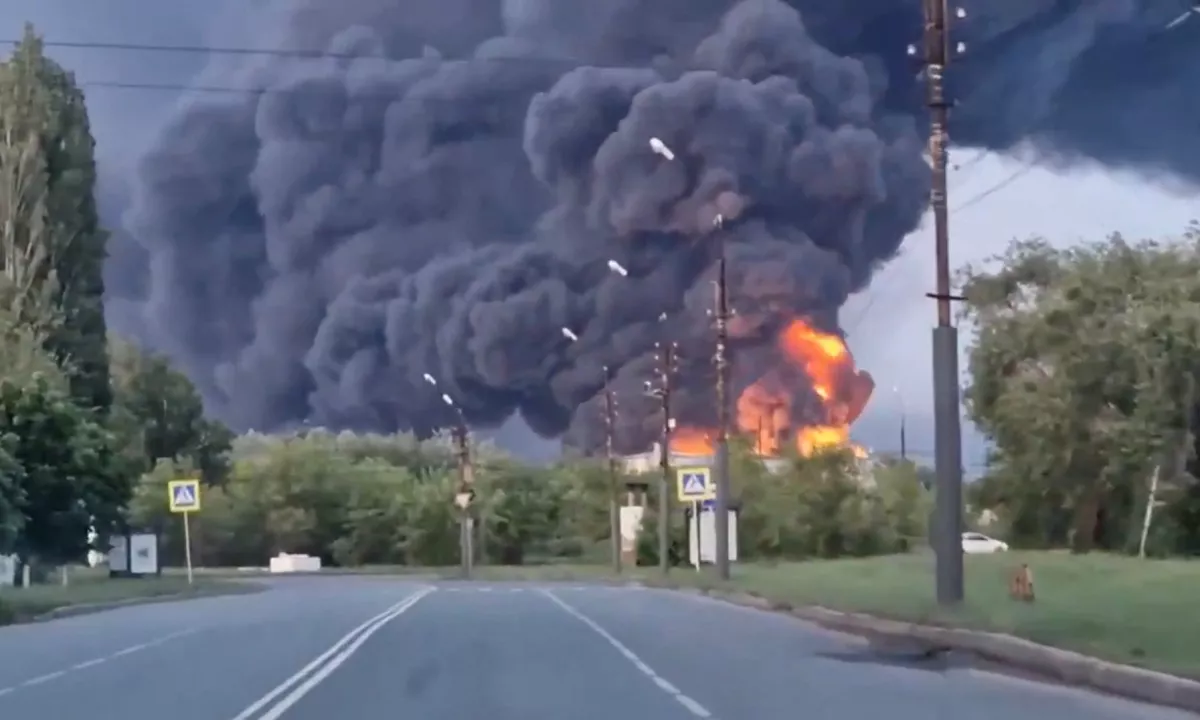 Ukrajina znova napadla rusko mesto Saratov