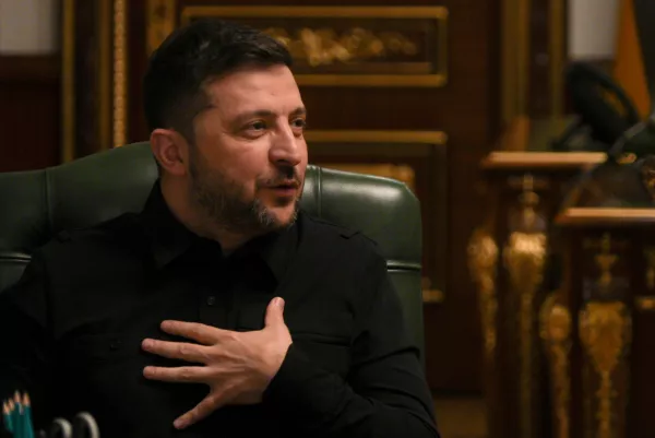 Ukraine's President Volodymyr Zelenskyy speaks during a news conference in Kyiv, Ukraine, Monday, Nov. 3, 2025. (AP Photo/Andrea Rosa)