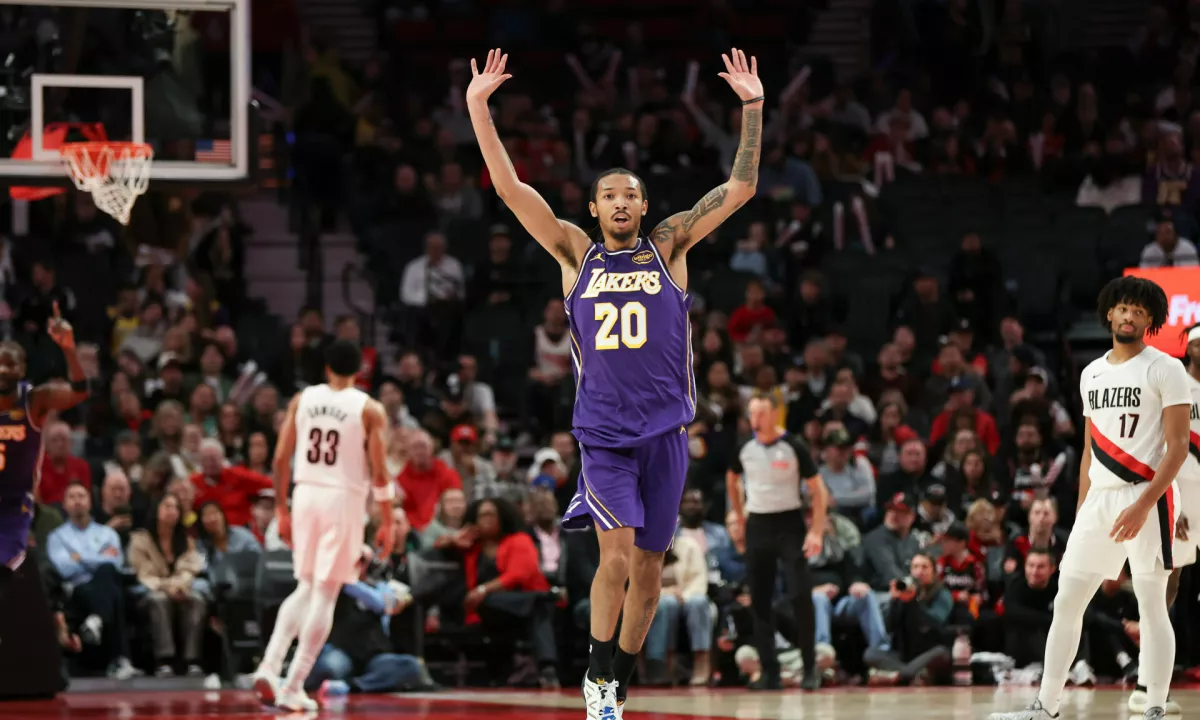 Lakersi brez Dončića in Reavesa premagali Portland