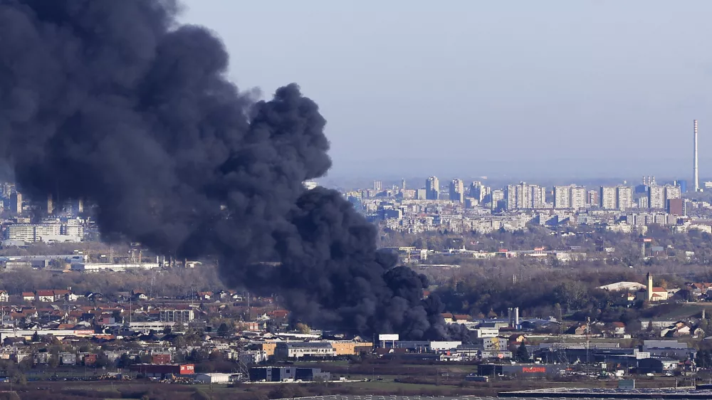 Sveta Nedelja, Zgareb, požar. Foto: Pixsell