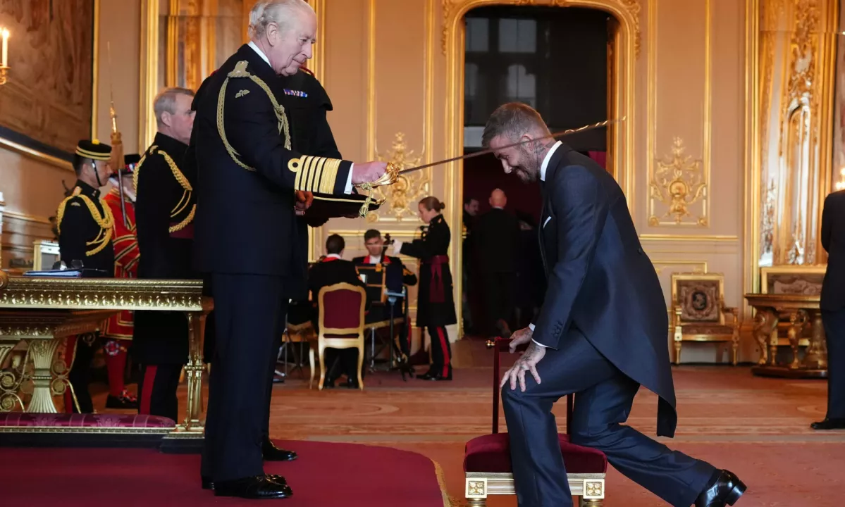 David Beckham je po novem sir David