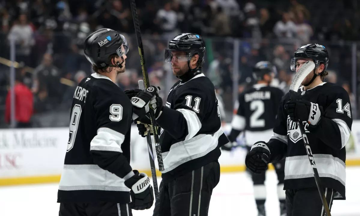 Kralji s Kopitarjem do šeste zmage v sezoni