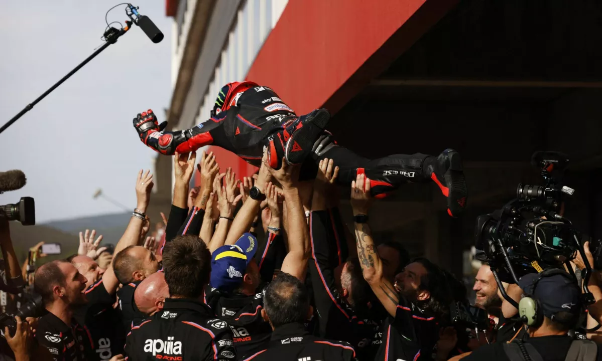 Bezzecchi naredil velik korak v boju za skupno tretje mesto