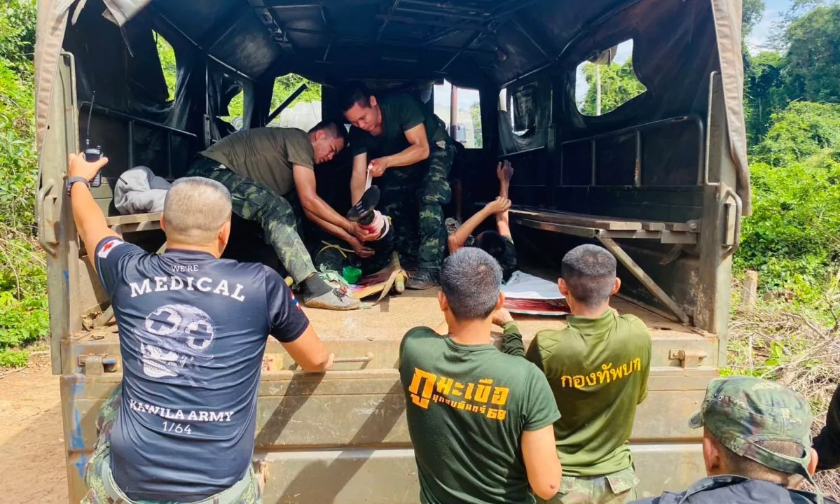 Tajska po eksploziji mine prekinila mirovni dogovor s Kambodžo