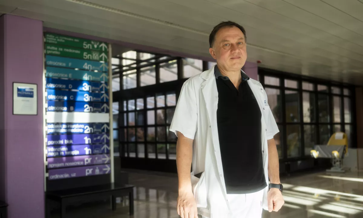 Pogovarjali smo se z dr. Gorazdom Kavškom, predstojnikom Porodnišnice Ljubljana.