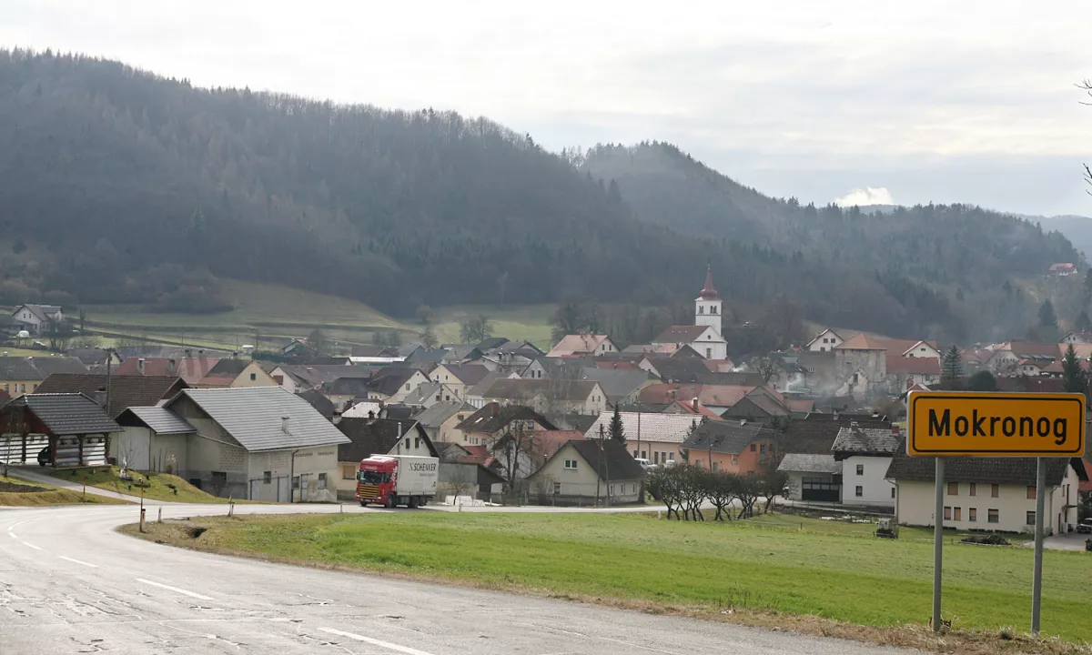 Šibek potresni sunek v bližini Mokronoga