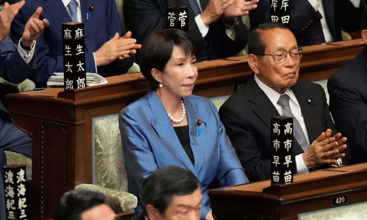 Kitajska protestira zaradi izjav japonske premierke glede Tajvana