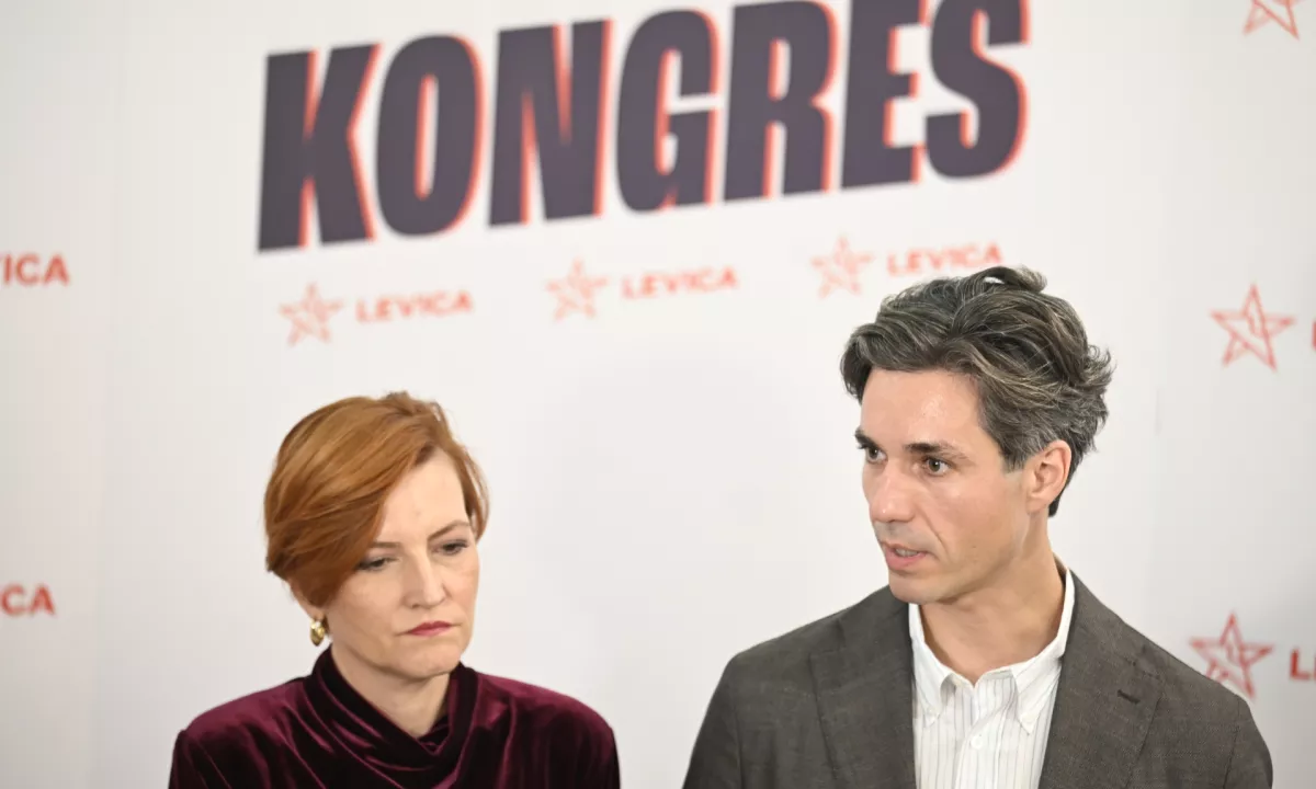 Vrečko in Mesec potrjena za sokoordinatorja Levice