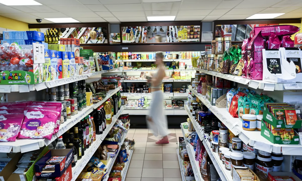 Hrana in pijača v zadnjem desetletju dražji za polovico