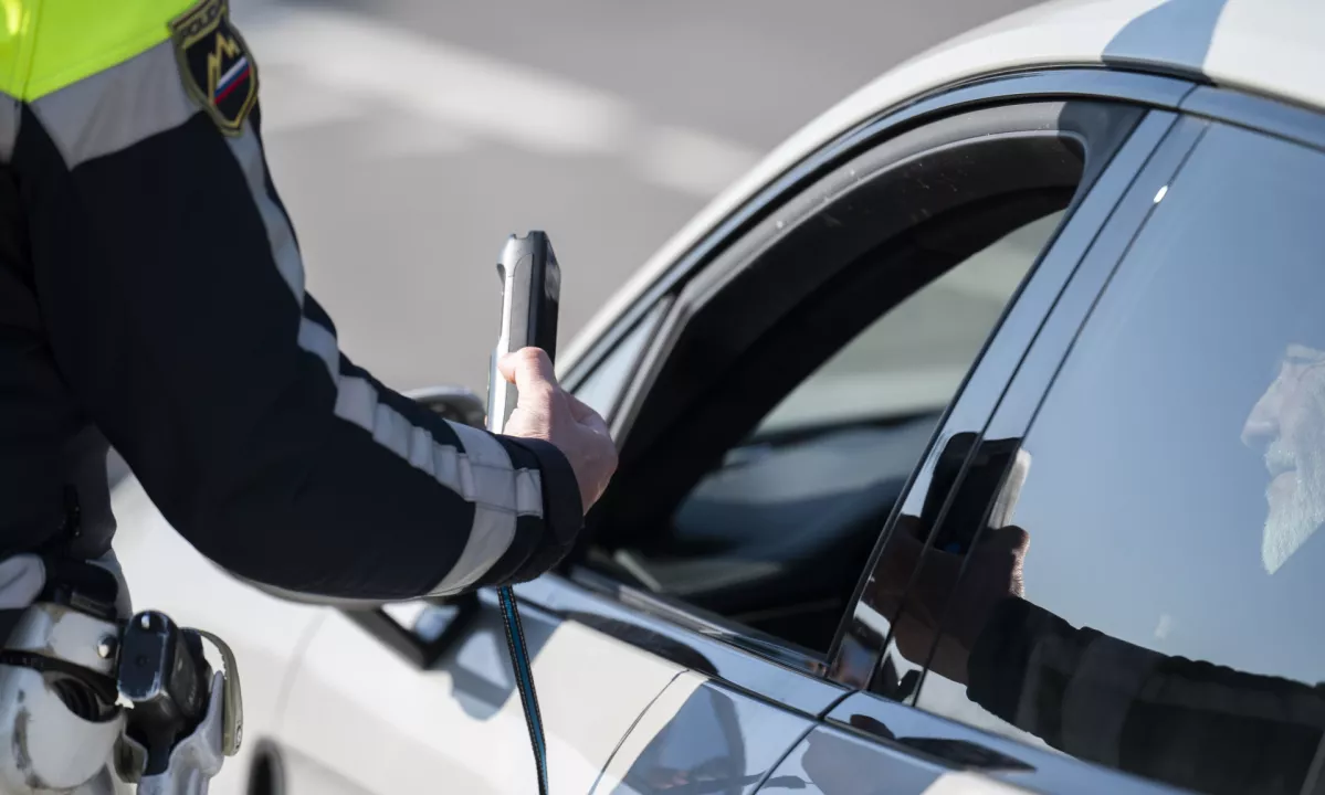 V akciji 'Slovenija piha 0,0' skoraj 460 voznikov vozilo pod vplivom alkohola ali drog