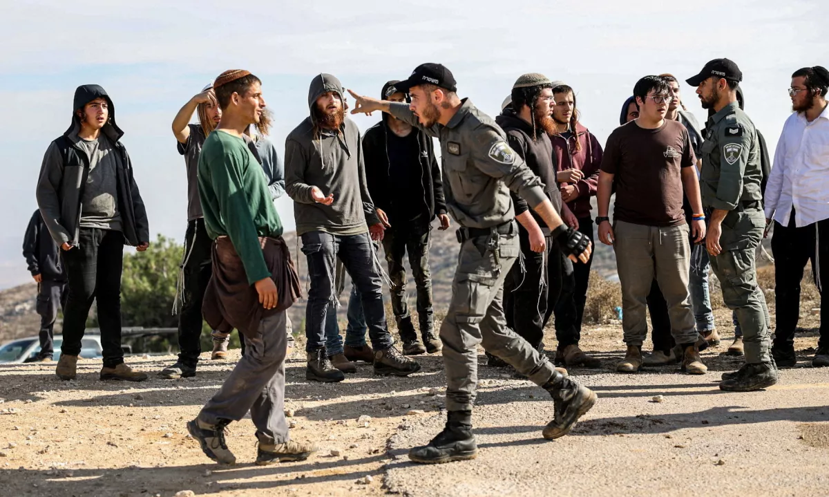 Netanjahu obljubil ukrepe proti nasilnim izraelskim naseljencem na Zahodnem bregu