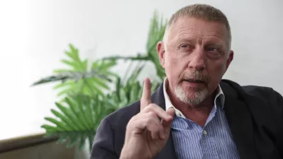 - 20.09.2024 - bivši nemški teniški as, Boris Becker //FOTO: Jaka Gasar