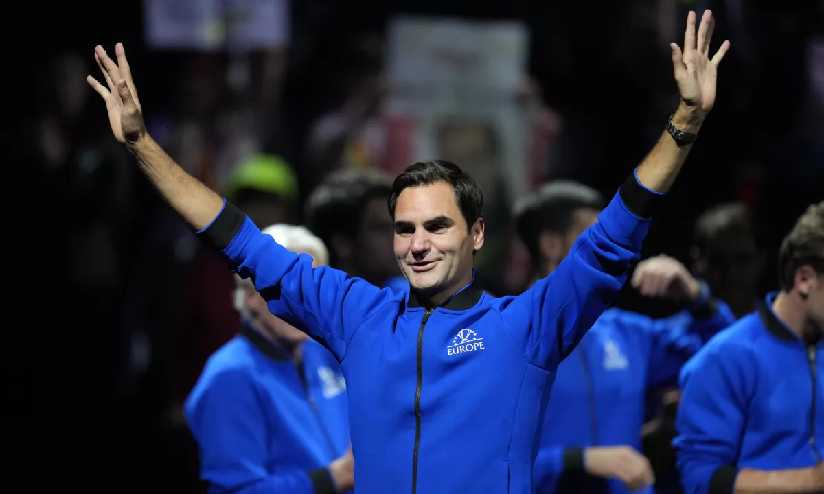 Roger Federer sprejet v teniško hišo slavnih