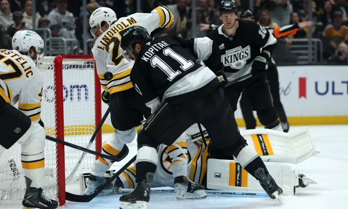 Kralji Anžeta Kopitarja po podaljšku klonili proti Bostonu