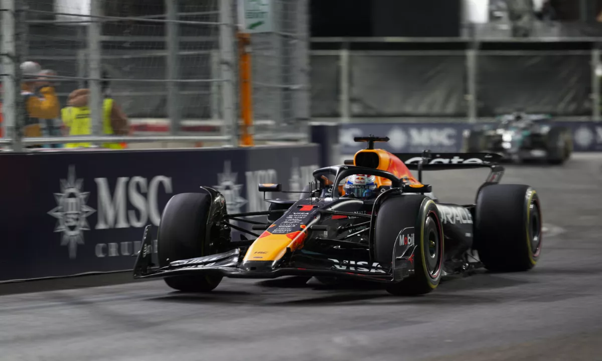 V Las Vegasu najboljši Verstappen