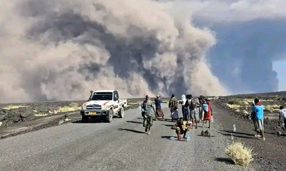 Vulkan izbruhnil po 12.000 letih mirovanja